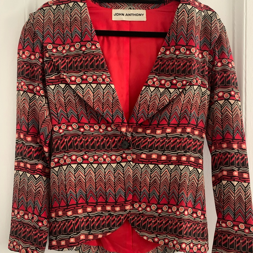 VINTAGE JOHN ANTHONY BLAZER